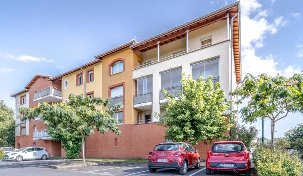 A LOUER - MURET , quartier Barry - Appartement T3 65.84m² avec balcon et box - G799