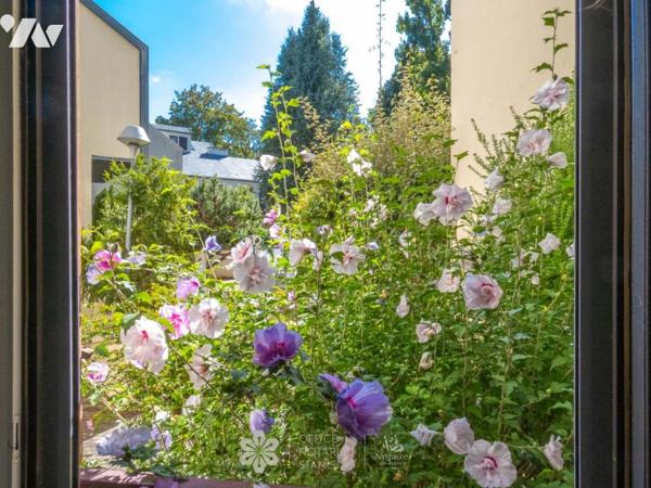 Nancy / Gare : Rez-de-jardin de 50m2 avec jardin et parking