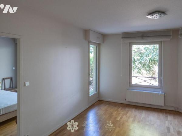 Nancy / Gare : Rez-de-jardin de 50m2 avec jardin et parking