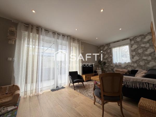 Pavillon de 2017 de plain-pied, 3 chambres.