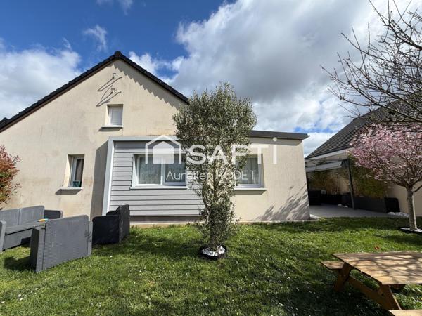 Pavillon de 2017 de plain-pied, 3 chambres.