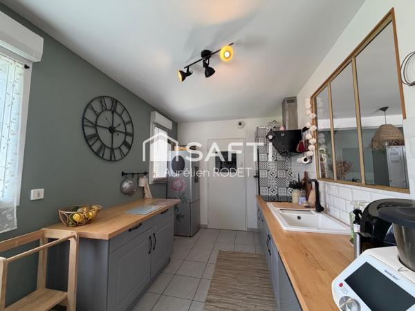 Pavillon de 2017 de plain-pied, 3 chambres.