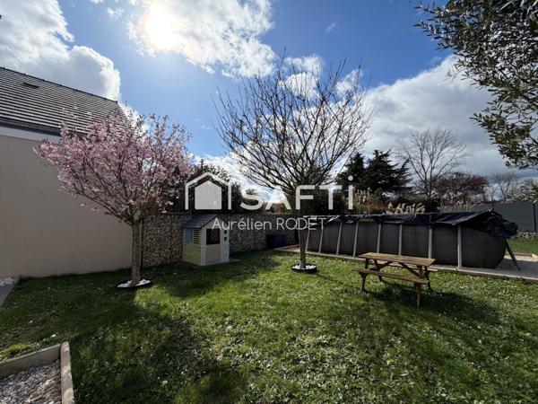 Pavillon de 2017 de plain-pied, 3 chambres.