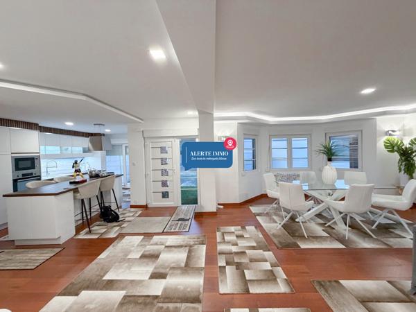 Maison individuelle, entièrement rénovée de 111 m2 sur une parcelle de 400 m2, 3 ch, grand parking