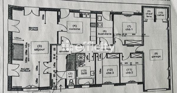 Maison 5 pièces - 166 m²