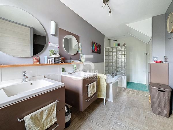 Maison ancienne rénovée à vendre à Sainte-Gemmes-sur-Loire - belle pièce de vie lumineuse - 3 chambres aux Portes d'Angers