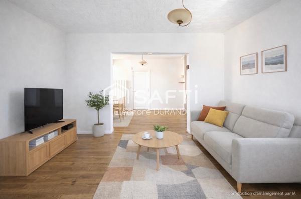 Proche Fismes Maison 136m2 confort de plain-pied 4 chambres 2000m2 de jardin