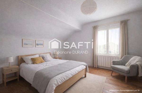 Proche Fismes Maison 136m2 confort de plain-pied 4 chambres 2000m2 de jardin