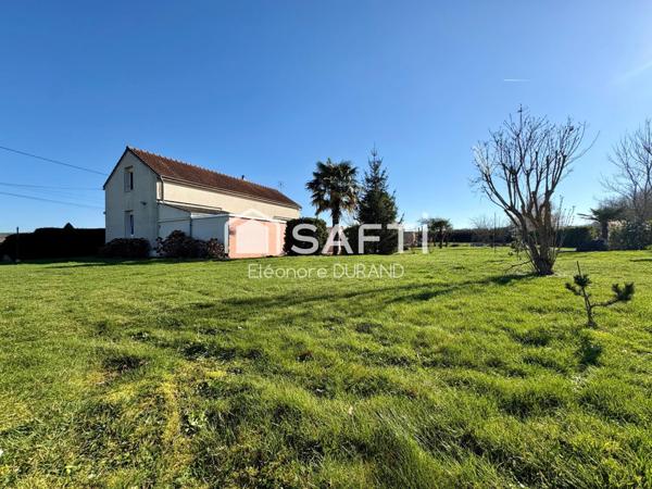 Proche Fismes Maison 136m2 confort de plain-pied 4 chambres 2000m2 de jardin