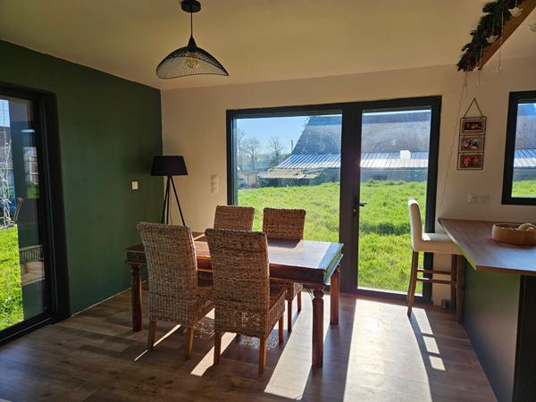 Maison ossature bois 110 m² ? Lumineuse, moderne et grand terrain de 900 m² Ploudiry Ploudiry