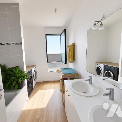 Grand appartement avec terrasses et stationnements proche commerces, services et accès
