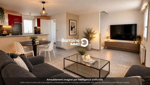 Vente appartement à Guipavas, 2 pièces 44m²