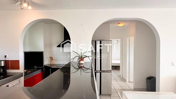 Joli T3 avec superbe vue sur la Marina du Marin