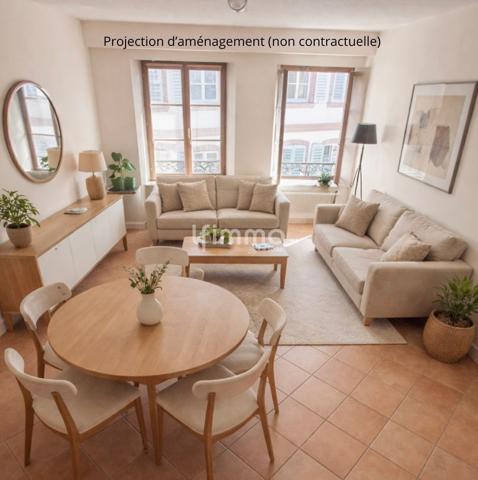 Sélestat centre : superbe duplex F4 de 90 m² clé en main