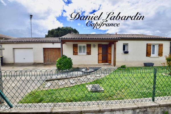 PLAIN PIED - 3 CHAMBRES - Garage - Jardin