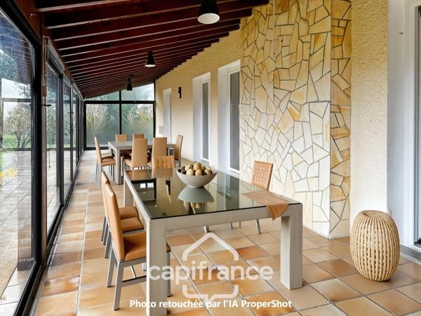 Maison de 4 pièces avec jardin, beau potentiel sur les hauteurs de Castelculier