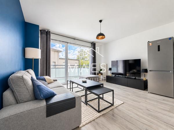 Appartement T2 – 43 m2 – Balcon Sud Est – Place de parking