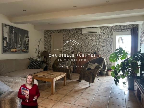 HERAULT - POUSSAN (34560) - APPARTEMENT T3 80M2 - TERRASSE TROPEZIENNE - CENTRE VILLE