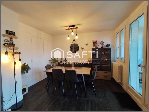 Bel appartement lumineux avec 3 chambres !