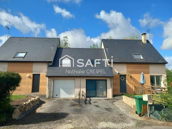 Maison familiale de 110 m² avec jardin, terrasses et 4 chambres – Lassay-les-Châteaux (53)