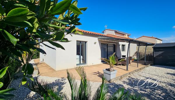 Maison de 90 m2 plain-pied  avec Garage sur un terrain de 300 m2