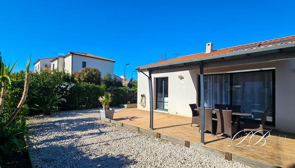 Maison de 90 m2 plain-pied  avec Garage sur un terrain de 300 m2