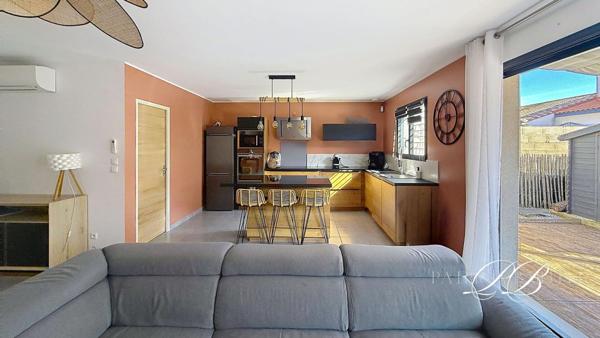 Maison de 90 m2 plain-pied  avec Garage sur un terrain de 300 m2