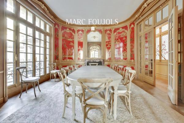 Paris XVI avenue Foch appartement d’exception 410 m²