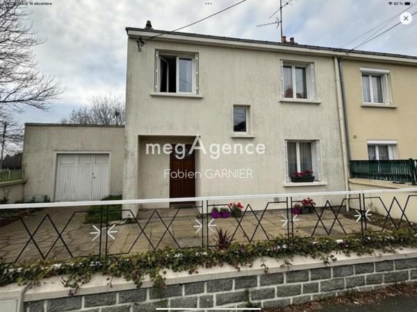 Maison à ANGERS, 49100 - 4 pièces 74m²