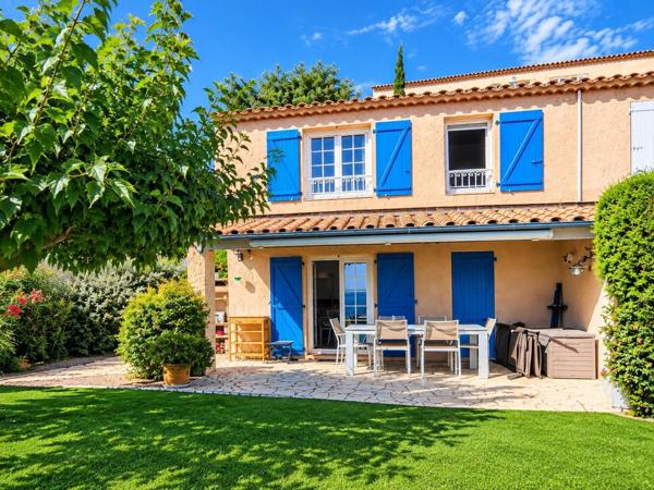 Maison vue panoramique mer