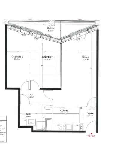 Appartement 3 pièces à louer