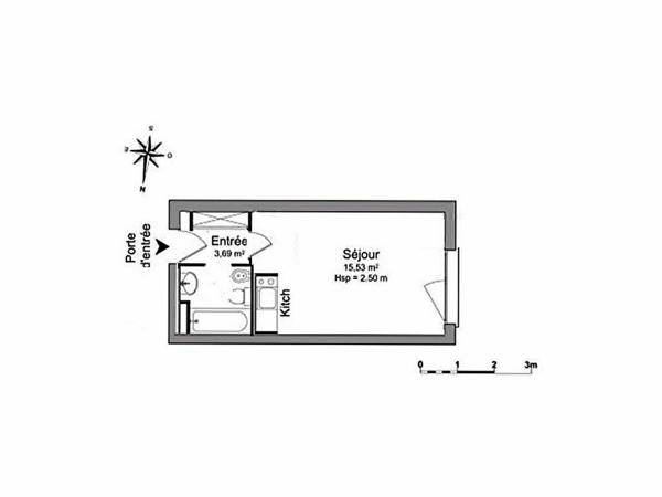 Appartement à louer  1 pièce •  Nancy