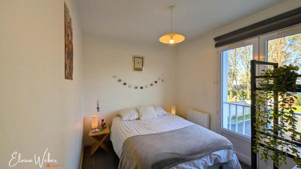 T2 meublé et loué, au calme avec parking