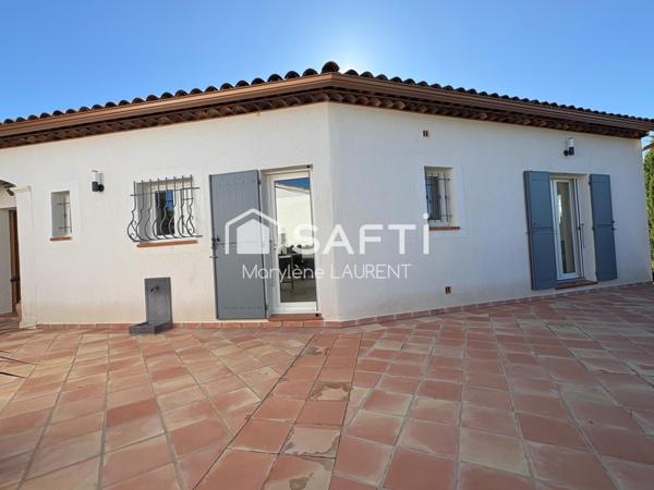 Villa de plain pied de 150 m2 sur 2847 m2