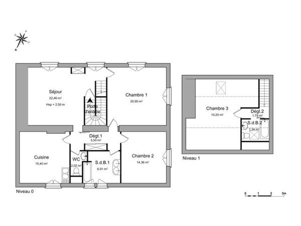 Location Appartement 4 pièces 100.9 m² - 51 RUE HENRI BAZIN Nancy 54000