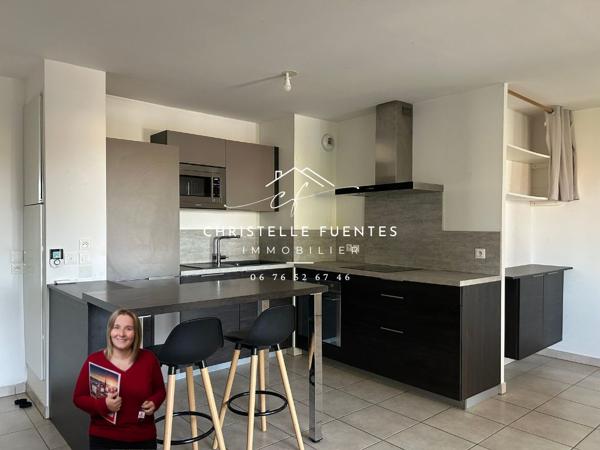 HÉRAULT - SAINT-JEAN-DE-VÉDAS (34430) - APPARTEMENT T3 - 58 m² - Terrasse 13 m² - Garage sécurisé en sous-sol
