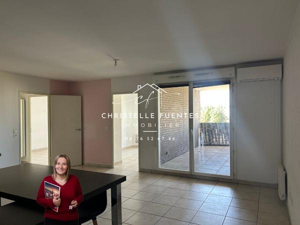 HÉRAULT - SAINT-JEAN-DE-VÉDAS (34430) - APPARTEMENT T3 - 58 m² - Terrasse 13 m² - Garage sécurisé en sous-sol