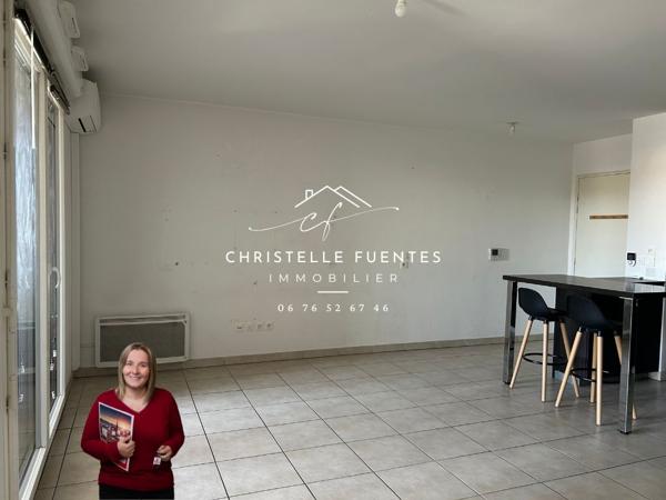 HÉRAULT - SAINT-JEAN-DE-VÉDAS (34430) - APPARTEMENT T3 - 58 m² - Terrasse 13 m² - Garage sécurisé en sous-sol