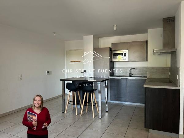 HÉRAULT - SAINT-JEAN-DE-VÉDAS (34430) - APPARTEMENT T3 - 58 m² - Terrasse 13 m² - Garage sécurisé en sous-sol
