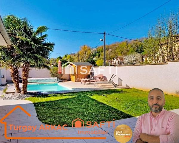 Maison familiale clé en main avec piscine, double garage