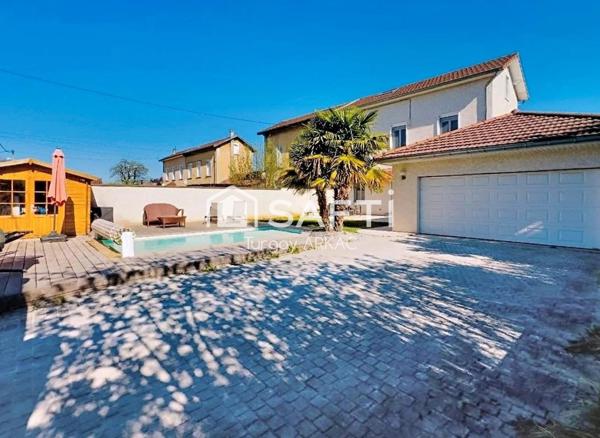 Maison familiale clé en main avec piscine, double garage