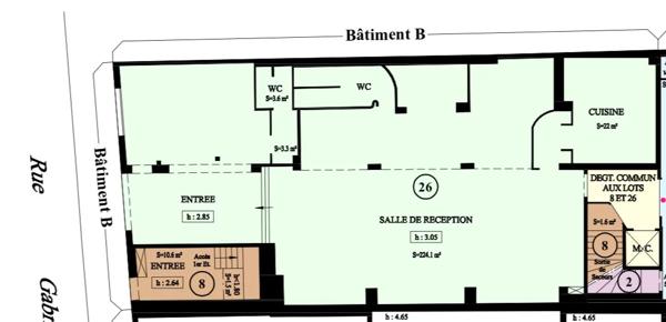 Immobilier Ivry-sur-Seine (94200) – Local commercial 255m2 – 3 500 €
