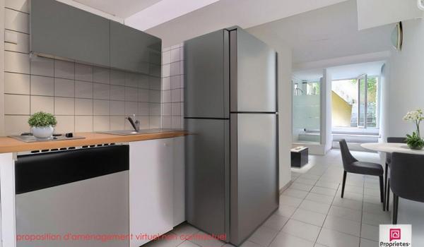 Montreuil -Appartement avec jardin et usage mixte habitation/commercial