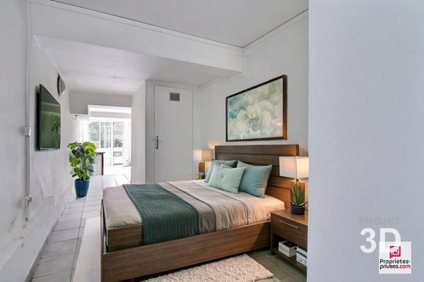 Montreuil -Appartement avec jardin et usage mixte habitation/commercial