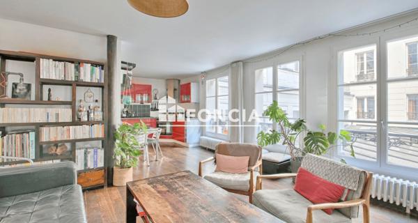 À vendre Appartement 3 pièces 69.36 m² - Paris 75002