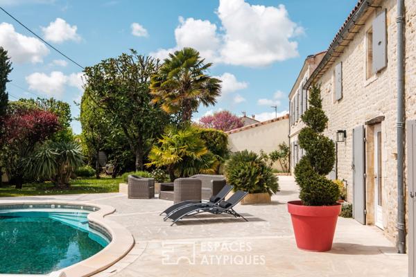 Authentique charentaise à huit kilomètres du Vieux Port de La Rochelle