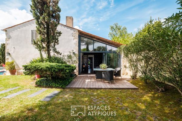 Authentique charentaise à huit kilomètres du Vieux Port de La Rochelle