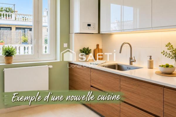 Cet appartement t de 3 chambres avec salle d’eau et WC séparés offre de beaux volumes et un fort potentiel pour créer un cadre de vie agréable.