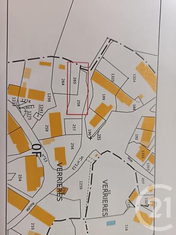 Terrain à vendre  490 m2 CHARBONNIERES LES VARENNES - 63