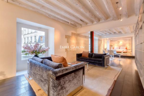 PARIS 6ème arrondissement - LOFT SUR TROIS NIVEAUX - SAINT GERMAIN DES PRES
